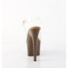 Pleaser ADORE-708 Mocha Platform High Heels Shoes Women