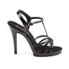 Fabulicious FLAIR-420 Patent T-Strap Stiletto Sandals
