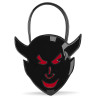 Demonia HB-112 Black-Red Patent Handbags Women