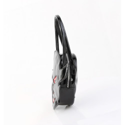 Demonia HB-112 Black-Red Patent Handbags Women
