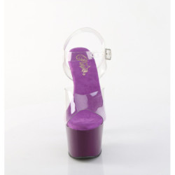 Pleaser ADORE-708 Purple Platform High Heeled Shoes