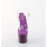 Pleaser ADORE-708 Purple Platform High Heeled Shoes