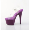 Pleaser ADORE-708 Purple Platform High Heeled Shoes