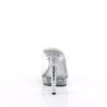 Fabulicious LIP-101SDT Transparent Heeled Mules Women