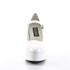 Funtasma MARYJANE-50 White Chunky Heels Platform Pumps