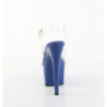 Pleaser ADORE-708 Blue Platform High Heeled Shoes Women