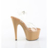 Pleaser ADORE-708 Toffee Platform High Heeled Shoes