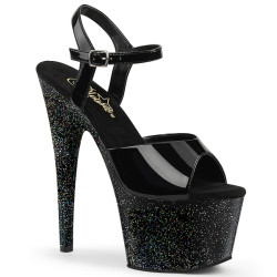 Pleaser ADORE-709MG Black Patent Sale Women