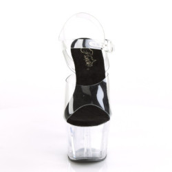 Pleaser ADORE-708 Black Insole High Heeled Shoes Women