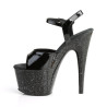 Pleaser ADORE-709MG Black Patent Sale Women