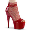Pleaser ADORE-765RM Red Patent Strass Mesh Sale Women