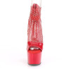 Pleaser ADORE-765RM Red Patent Strass Mesh Sale Women