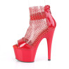 Pleaser ADORE-765RM Red Patent Strass Mesh Sale Women