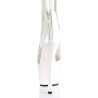 Pleaser ADORE-765RM White Patent Strass Mesh Sale Women