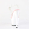 Pleaser ADORE-708 Rose White High Heeled Shoes Women