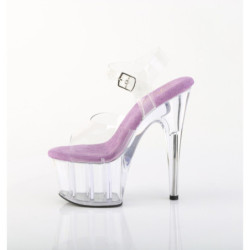 Pleaser ADORE-708 Lavender Insole High Heeled Shoes