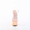Pleaser ADORE-708 Rose Gold Platform High Heels Sandals