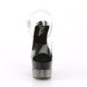 Pleaser ADORE-708-3 Strass Platform High Heels Sandals