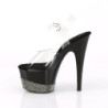 Pleaser ADORE-708-3 Strass Platform High Heels Sandals