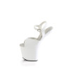 Pleaser CRAZE-809 White Patent Sale Women