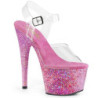 Pleaser DELIGHT-1037 Black Vegan Suede Leather Sale