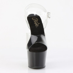 Pleaser ADORE-708CRS-2 Platform Strass Heeled Sandals