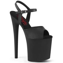 Pleaser NAUGHTY-809 Black Vegan Leather Sale Women