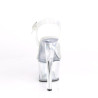 Pleaser SKY-308N Silver Hologram TSilver Sale Women