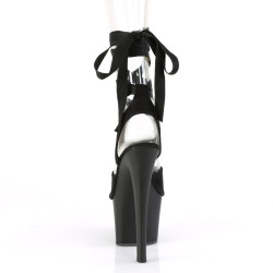 Pleaser SKY-334 Black Vegan Suede Sale Women