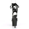 Pleaser SKY-334 Black Vegan Suede Sale Women