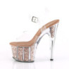 Pleaser ADORE-708G Rose Gold High Heeled Women Sandals