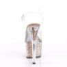 Pleaser ADORE-708G Rose Gold High Heeled Women Sandals