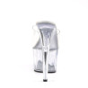 Pleaser ADORE-701 Transparent High Heeled Mules Women