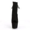 Pleaser ADORE-1018FS Black Vegan Suede Sale Women