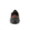 Pleaser Pink Label ANNA-02 Black Vegan Ballerinas Men