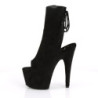 Pleaser ADORE-1018FS Black Vegan Suede Sale Women