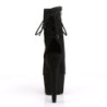 Pleaser ADORE-1018FS Black Vegan Suede Sale Women