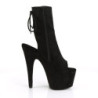 Pleaser ADORE-1018FS Black Vegan Suede Sale Women