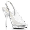 Fabulicious LIP-150 Transparent Silver Sale Women