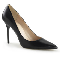 Pleaser CLASSIQUE-20 Vegan Pointed-Toe Stiletto Pumps