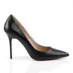 Pleaser CLASSIQUE-20 Vegan Pointed-Toe Stiletto Pumps