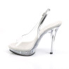 Fabulicious LIP-150 Transparent Silver Sale Women
