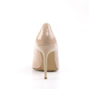 Pleaser CLASSIQUE-20 Nude Pointed-Toe Stiletto Pumps