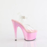 Pleaser ADORE-708LQ Rose Hologram Platform High Heels