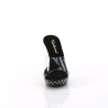 Fabulicious COCKTAIL-501SDT Transparent Black Mules