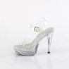 Fabulicious COCKTAIL-508MG Clear High Heels Sandals