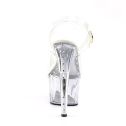 Pleaser ADORE-708LS Clear Platform High Heeled Sandals