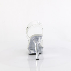 Fabulicious COCKTAIL-508MG Clear High Heels Sandals