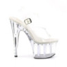 Pleaser ADORE-708LS Clear Platform High Heeled Sandals