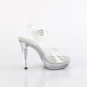 Fabulicious COCKTAIL-508MG Clear High Heels Sandals